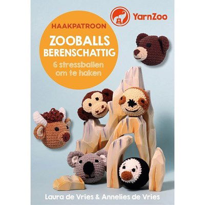 Miniboek Zooballs berenschattig op=op 