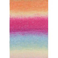 Lang Yarns Quattro Dégradé 1088.0018 Orange/Berry/Yellow