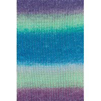 Lang Yarns Quattro Dégradé 1088.0019 Purple/Green/Blue