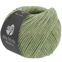 Lana Grossa Am alpaca 107 zacht mint groen