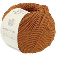 Lana Grossa Solo Lino 82 vosjes bruin
