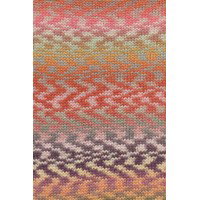 Lang Yarns Cloud Funky 1077.0024 Brick/Eggplant/Ivy/Rose