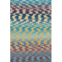 Lang Yarns Cloud Funky 1077.0028 Plum/Grey/Navy/Brass