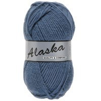 Lammy yarns Alaska 022 denim blauw