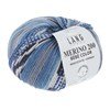 Lang Yarns Merino 200 bebe color 155.0333 - blauw mix
