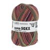 Lang Yarns Super Soxx Color 4-Fach 901.0340 Red/Green 1116 Rome op=op