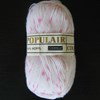 Populair colori 4 wit met roze spikkels