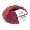 Lang Yarns Merino 200 Bebe Color 155.0554 Orange/Red/Viola