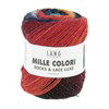 Lang Yarns Mille Colori Socks & Lace Luxe 859.0208 Blue/Green/Red