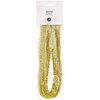 Chenille 9 mm - 50 cm glitter goud 10 stuks