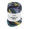 Lang Yarns Merino 120 Color 47.0001 Lilac/Yellow/Brown/Aqua