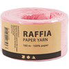 Raffia papier assortiment 7-8 mm - 6 kleuren van 100 meter