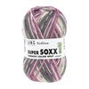 Lang Yarns Super Soxx Bamboo Color 4-Fach/4-Ply 641.0513 Berry/Brown 1144 Finch