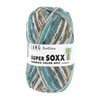 Lang Yarns Super Soxx Bamboo Color 4-Fach/4-Ply 641.0512 Petrol/Brown 1144 Starling