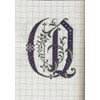 Bible - 37 cross stitch letters