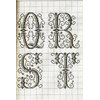 Bible - 37 cross stitch letters