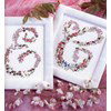 Alphabet brode mille fleurs