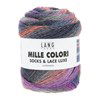 Lang Yarns Mille Colori Socks & Lace Luxe 859.0218 Violet/Gray/Cyclamen