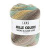 Lang Yarns Mille Colori Socks & Lace Luxe 859.0222 Mint/Ochre/Olive