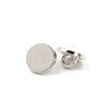 Knoop 15 mm zilver met schacht