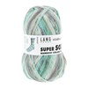 Lang Yarns Super Soxx Bamboo Color 4-Fach/4-Ply 641.0559 Turquoise/Grey/Offwhite 1152 Chickweed