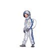 Burda 2379 naaipatroon kostuum astronaut 122 t/m 158