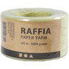 Raffia papier 503295 groen 7-8 mm 100 meter op=op uit collectie