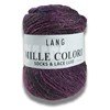 Lang Yarns Mille Colori socks and lace luxe