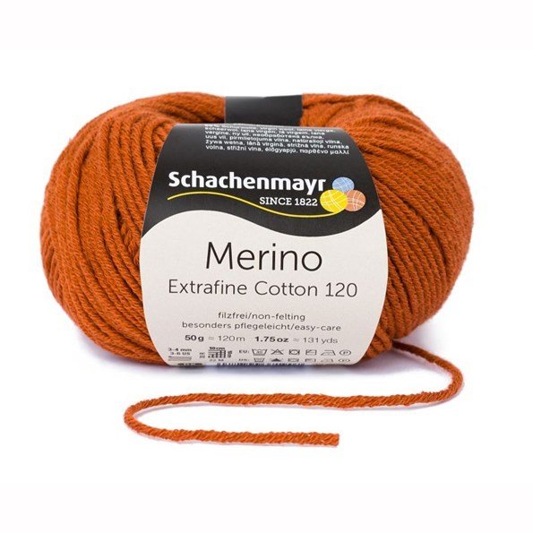 Schachenmayr Merino Extrafine Cotton 120