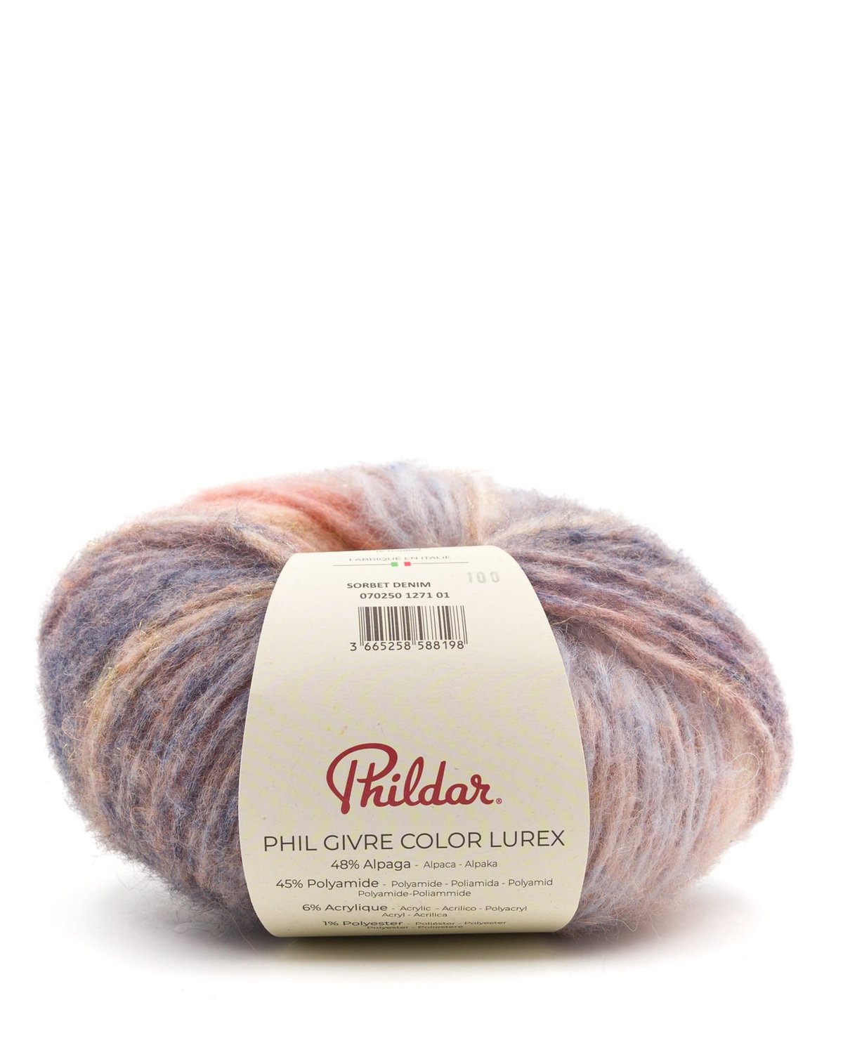 Phildar Phil Givre Colour Lurex