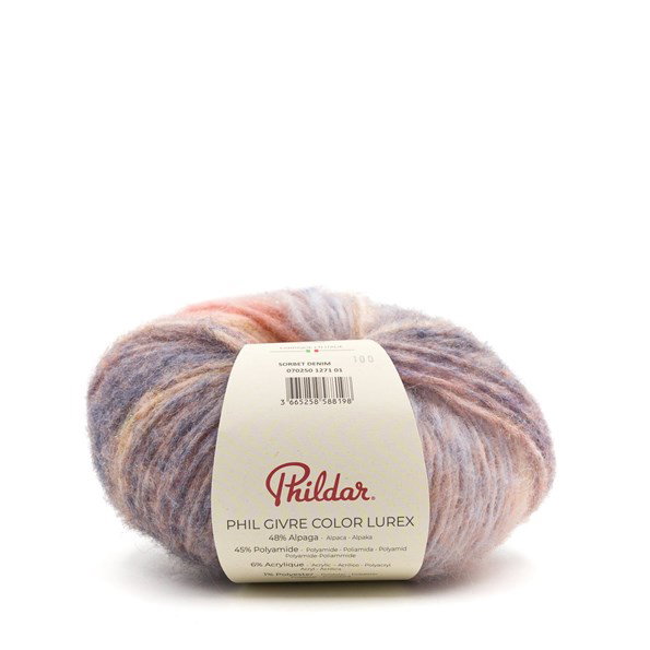 Phildar Phil Givre Colour Lurex