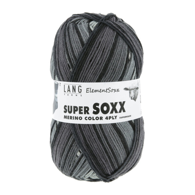 Lang Yarns Super Soxx Merino Color 4-Fach