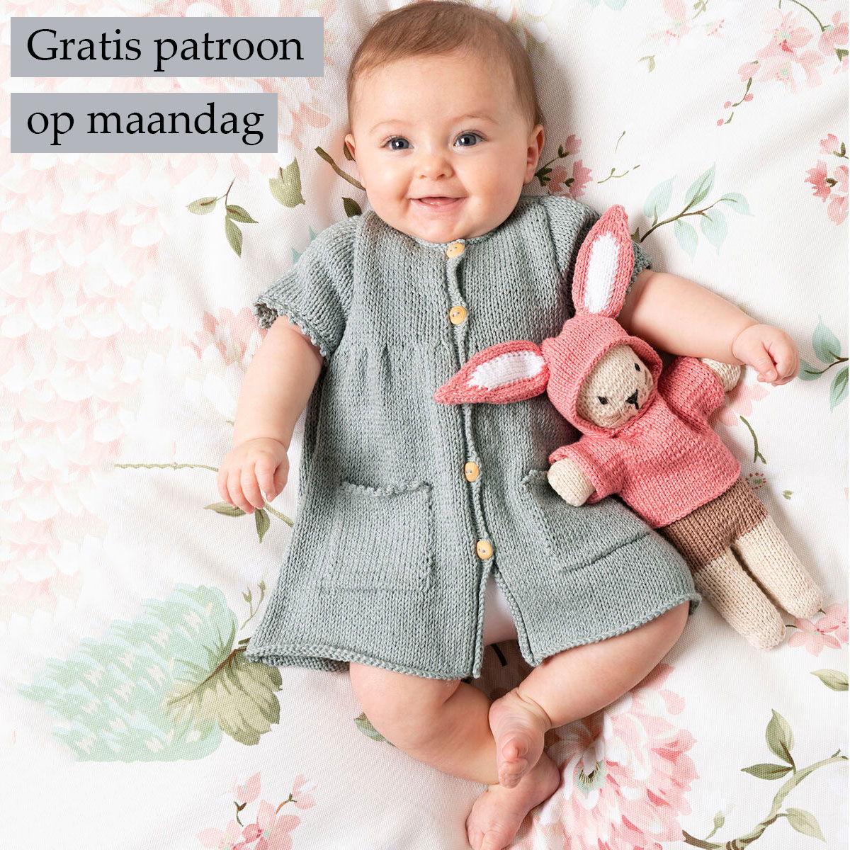 Gratis discount breipatroon babyjurkje