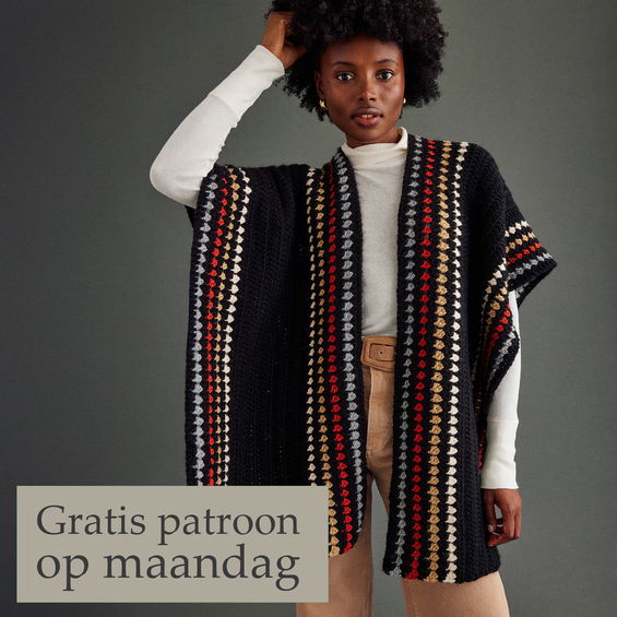 Gratis Haakpatroon Poncho
