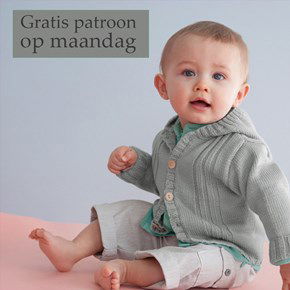 Breipatroon babyvest