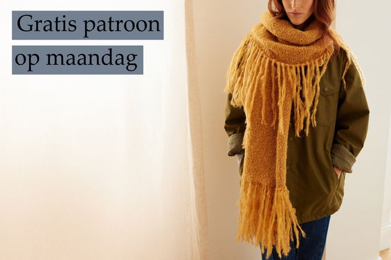 Gratis Breipatroon sjaal