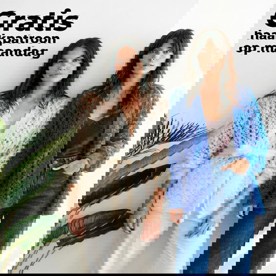 Gratis Haakpatroon vest met ceintuur