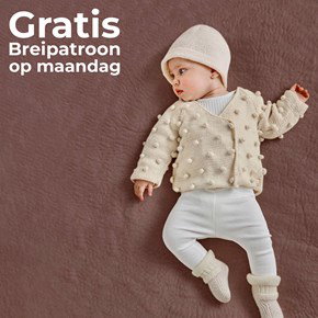 Breipatroon baby vest