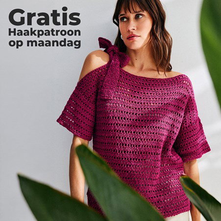 Haakpatroon zomers topje