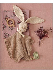 Knuffeldoekje met konijnenhoofdje