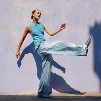 Top Gentle Motion, met gerimpelde onderrand