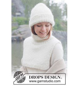 Halswarmer & muts in zachte alpaca wol gemaakt van Rondbreinaald nr 5