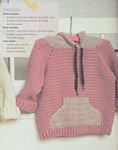 Haakpatroon Baby of peutersweater Zoe