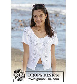 Vest gemaakt van Drops Safran