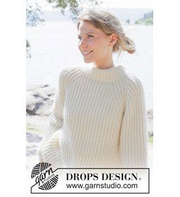 Cherish Sweater gemaakt van Drops Daisy