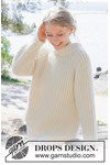 Breipatroon Cherish Sweater van andere kant