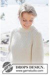 Breipatroon Cherish Sweater van andere kant