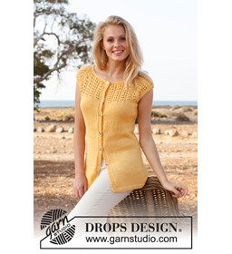 Vest gemaakt van Drops Muskat