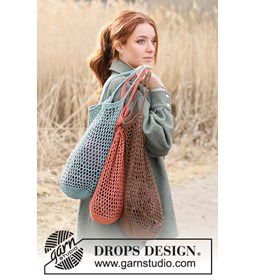 Boodschappen nettas gemaakt van Drops Safran