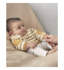 Kindertruitje gemaakt van Phildar Phil Ecolaine